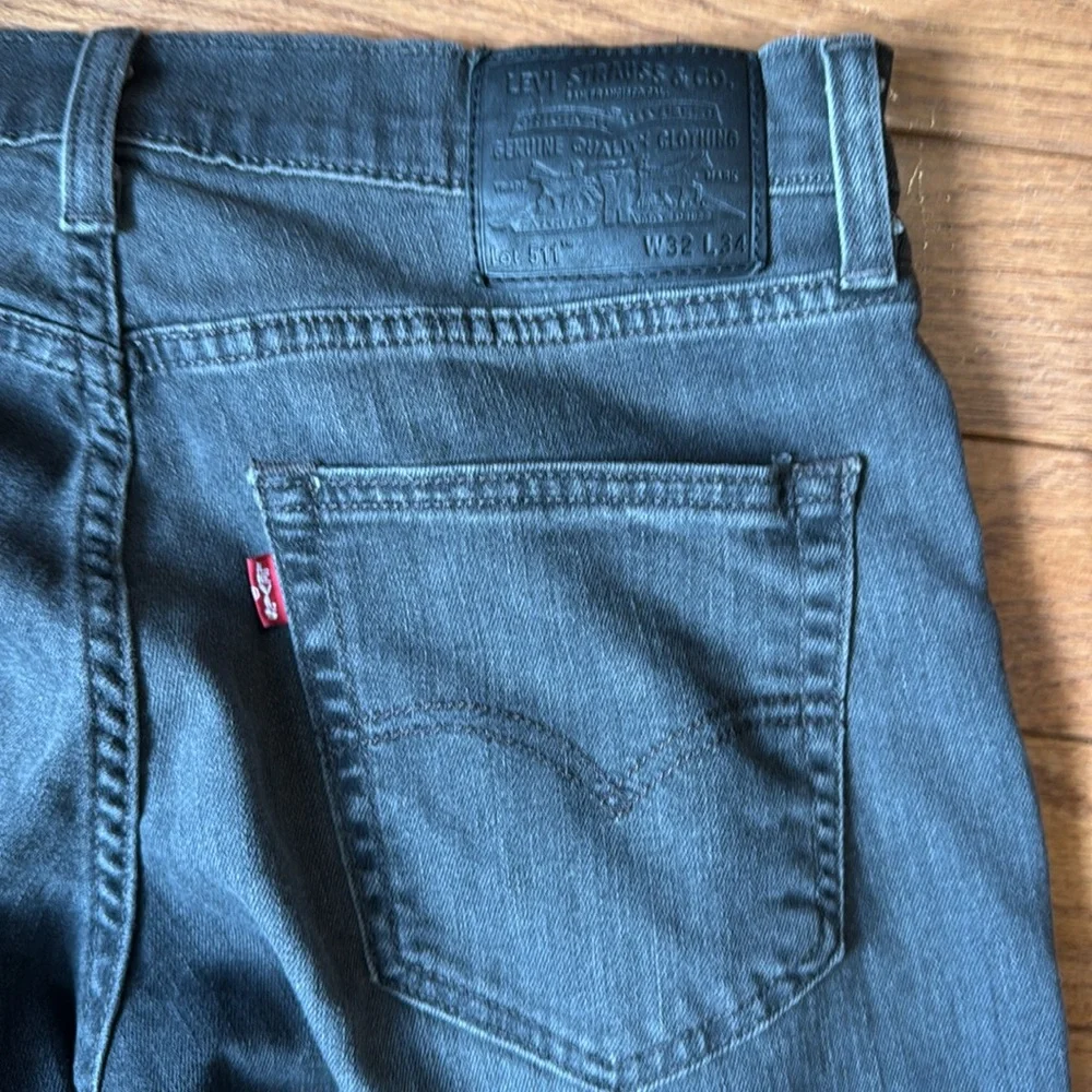 LEVI'S 511 Slim Fit Flex Men's Grey Jeans